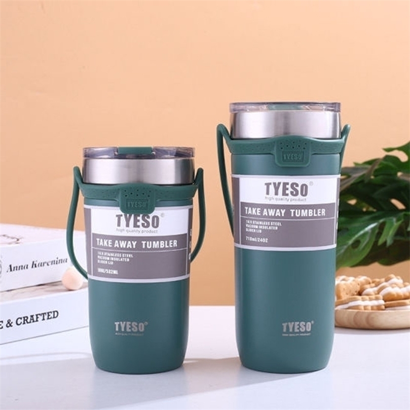 TYESO Thermal Mug Thermos Water Bottle Vacuum Cup Tumbler Drinkware Thermo Bottles for Coffee Tea Cups Termos Tumblers Flasks 220809, White
TYESO Thermal Mug Thermos Water Bottle Vacuum Cup Tumbler Drinkware Thermo Bottles for Coffee Tea Cups Termos Tumblers Flasks 220809, White