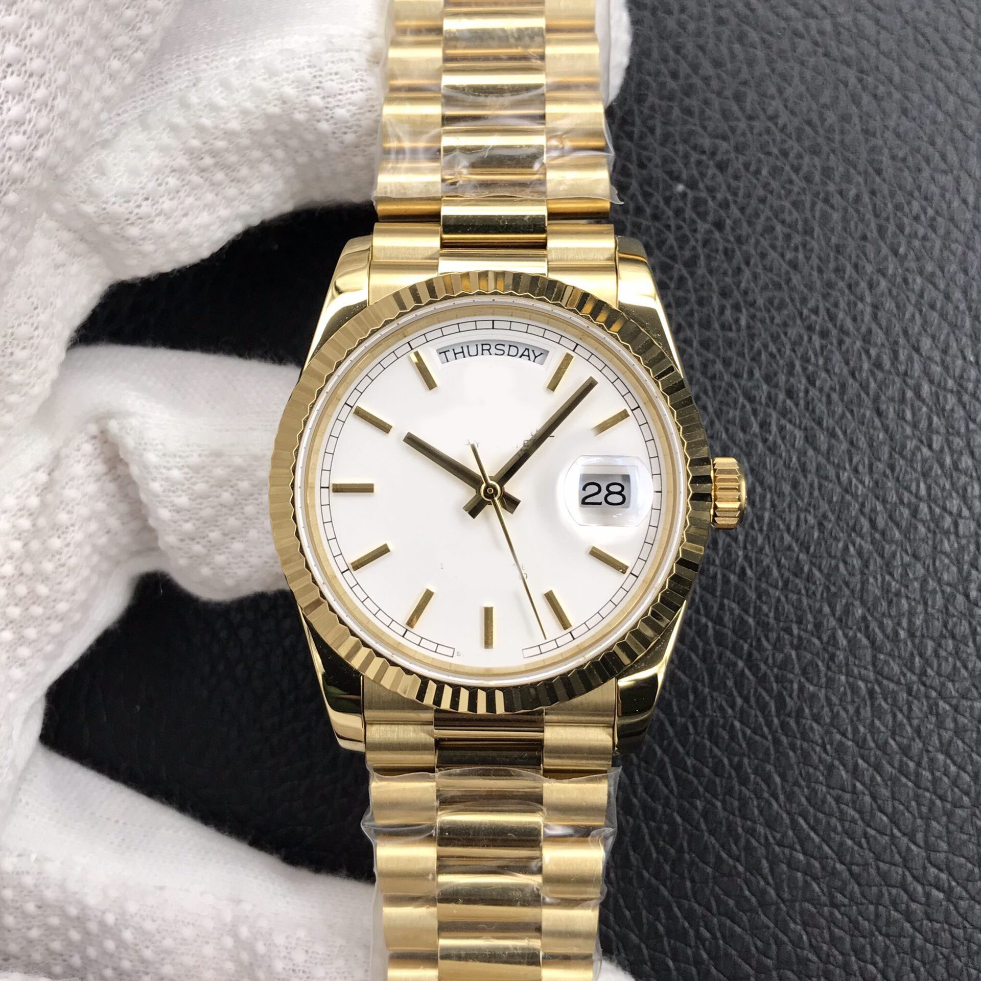 Mens Watch BF Maker Perpetual Two-Tone 18K Yellow Gold Watch 40mm 126233 Automatic Fashion Men's Watches Wristwatch