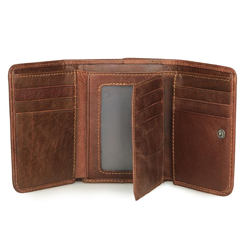 Wallets ID Identity Blocking J.M.D Genuine Leather Wallet Slim Security Bifold R-8106CWallets, Brown
Wallets ID Identity Blocking J.M.D Genuine Leather Wallet Slim Security Bifold R-8106CWallets, Brown