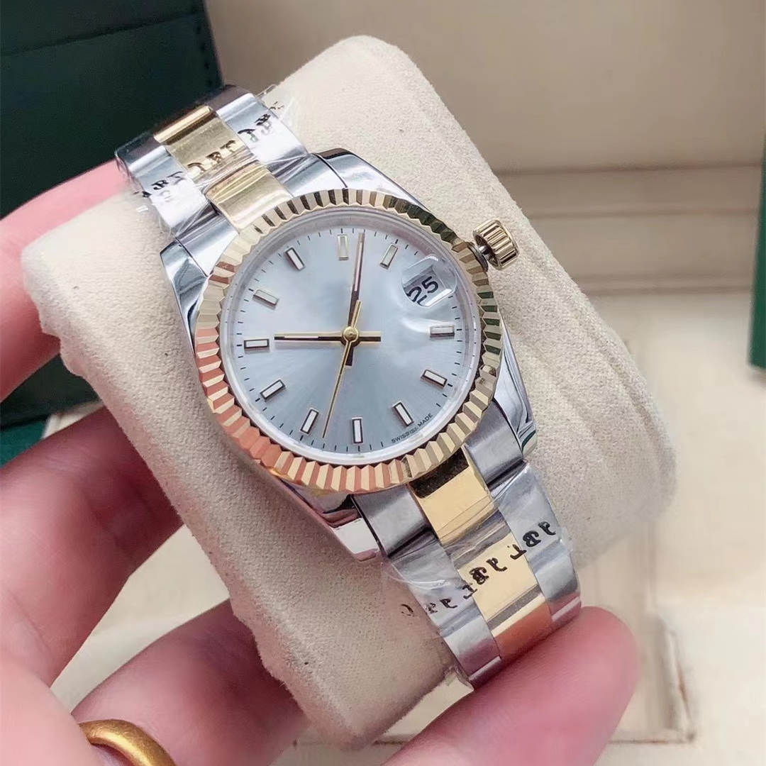 Luxury Ladies Watch, 31mm stylish classic stainless steel Sapphire glass waterproof week calendar with folding buttons, Camel
Luxury Ladies Watch, 31mm stylish classic stainless steel Sapphire glass waterproof week calendar with folding buttons, Camel
