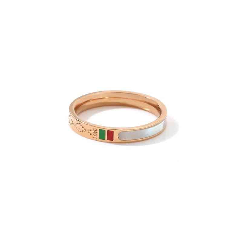 Designer Fashion Heart Ring for Woman Man Love Cold Wind Titanium Steel Fritillaria Ring Womens Simple Temperament Fashion Personalized Rings
Designer Fashion Heart Ring for Woman Man Love Cold Wind Titanium Steel Fritillaria Ring Womens Simple Temperament Fashion Personalized Rings