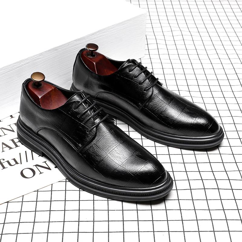 Dress Shoes Brand Leather Men Pointed Head Office Male Formal Zapatos De Hombre Black For Man Wedding Chaussures
Dress Shoes Brand Leather Men Pointed Head Office Male Formal Zapatos De Hombre Black For Man Wedding Chaussures