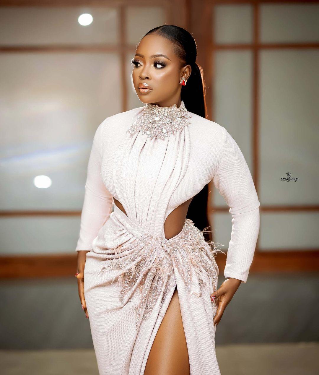 Plus Size Arabic Aso Ebi Luxurious Mermaid Prom Dresses long sleeve feather Beaded Crystals Evening Second Reception Birthday Engagement Dress