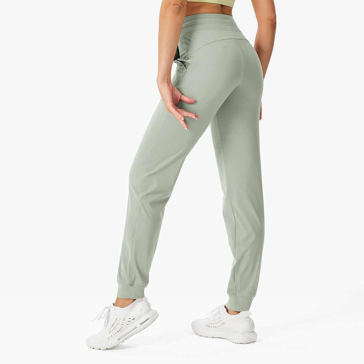Yoga Outfits Women's Leggings Gym Sports Pants High Waist Loose Jogger Running Fitness Tights