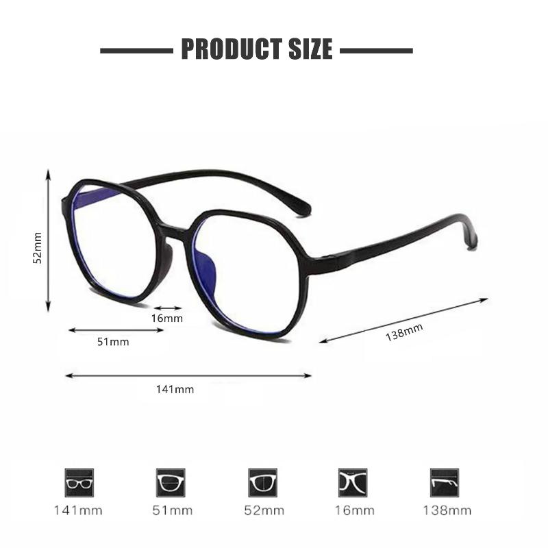Sunglasses Anti Blue Myopia Glasses Polygonal Shape Plastic Frame For Man Woman Eyestrain Clearly Nearsighted LySunglasses 
Sunglasses Anti Blue Myopia Glasses Polygonal Shape Plastic Frame For Man Woman Eyestrain Clearly Nearsighted LySunglasses