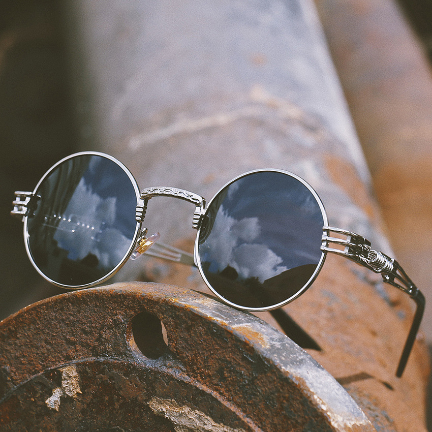 Vidano Optical Round Metal Sunglasses Steampunk Men Women Fashion Glasses Retro Vintage Sunglasses UV400
Vidano Optical Round Metal Sunglasses Steampunk Men Women Fashion Glasses Retro Vintage Sunglasses UV400