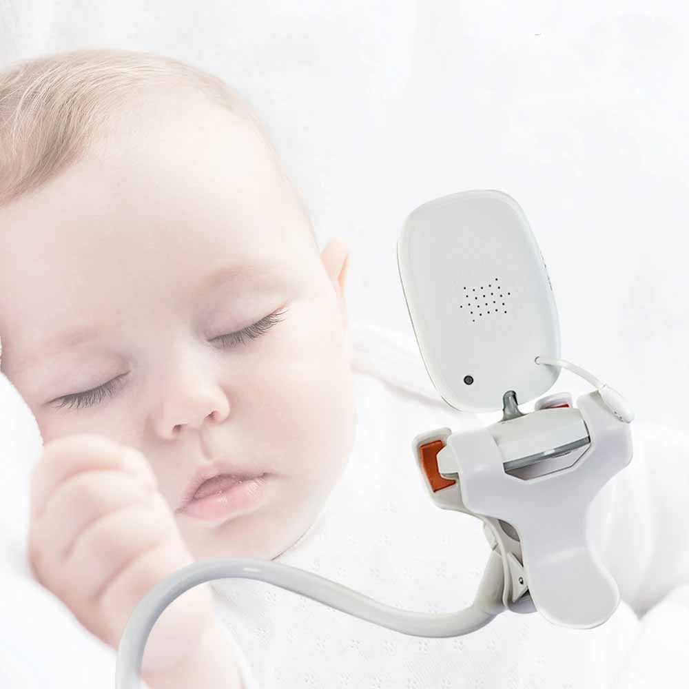 Multifunction Universal Camera Holder Stand for Baby Monitor Mount on Bed Cradle Adjustable Long Arm Bracket