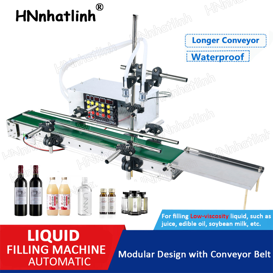 Automatic Double Heads Filling Machine for Bottle Perfume Essential Oil Juice Small Business 600mm Waterproof Conveyor Belt DPYT200
Automatic Double Heads Filling Machine for Bottle Perfume Essential Oil Juice Small Business 600mm Waterproof Conveyor Belt DPYT200