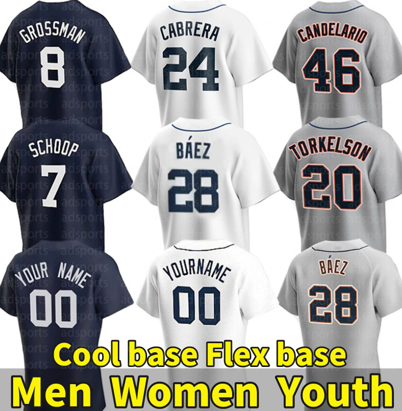 Tigers 28 Javier Baez Detroit Baseball Jerseys 20 Spencer Torkelson Miguel Cabrera Candelario Jonathan Schoop Austin Meadows Grossman Victor Reyes Baddoo Jersey, Women color 4
Tigers 28 Javier Baez Detroit Baseball Jerseys 20 Spencer Torkelson Miguel Cabrera Candelario Jonathan Schoop Austin Meadows Grossman Victor Reyes Baddoo Jersey, Women color 4