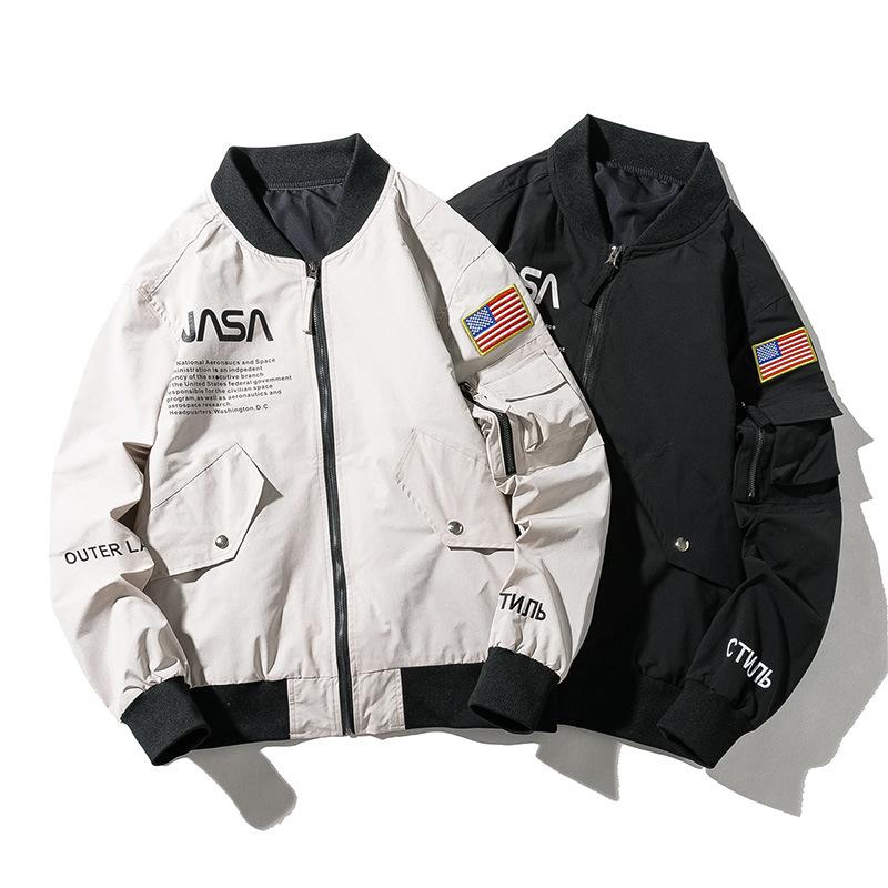 Men's Jackets Baseball Uniform Bomber Jacket Men Hip-Hop High Quality Spring Autumn For Fashion Coat Loose Wild Casual Couples, Black;brown
Men's Jackets Baseball Uniform Bomber Jacket Men Hip-Hop High Quality Spring Autumn For Fashion Coat Loose Wild Casual Couples, Black;brown