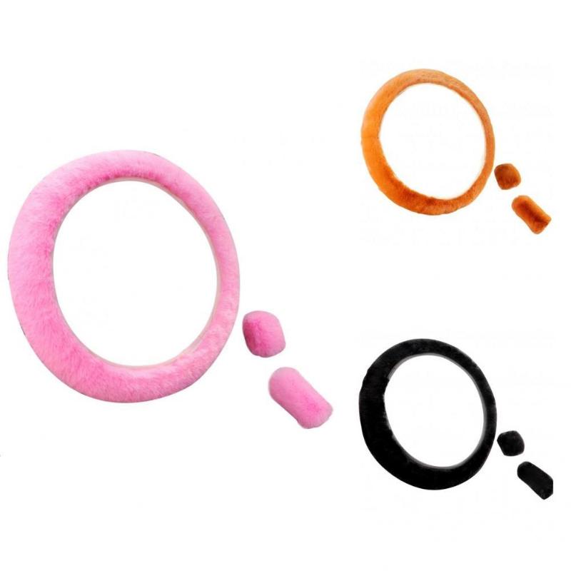 Steering Wheel Covers Anti-Slip Secure Fit Fluffy Plush Cover With Handbrake Gear Lever For WomenSteering
Steering Wheel Covers Anti-Slip Secure Fit Fluffy Plush Cover With Handbrake Gear Lever For WomenSteering
