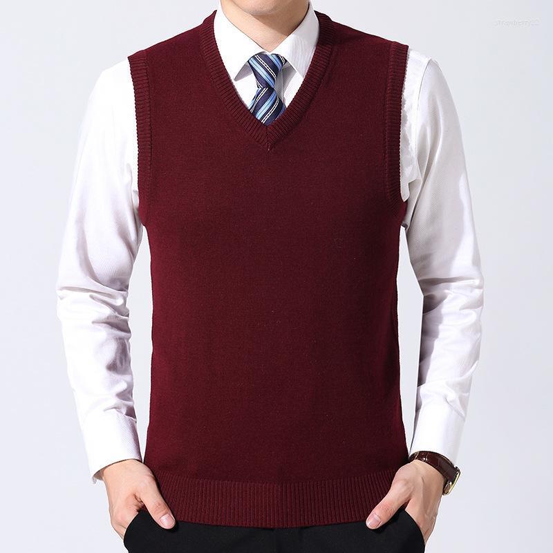Men's Vests MRMT 2022 Brand Autumn Winter Sweater Vest Pure Color Wool Pullover For Male V Collar Stra22, Black
Men's Vests MRMT 2022 Brand Autumn Winter Sweater Vest Pure Color Wool Pullover For Male V Collar Stra22, Black