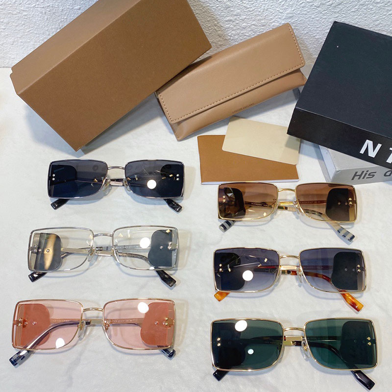 sunglasses for woman Fashion Luxury Brands Daily Shopping Designer Square Metal Frame Color Lenses Womens Sunglasses 3100 Travel Vacation UV400 With Box
sunglasses for woman Fashion Luxury Brands Daily Shopping Designer Square Metal Frame Color Lenses Womens Sunglasses 3100 Travel Vacation UV400 With Box