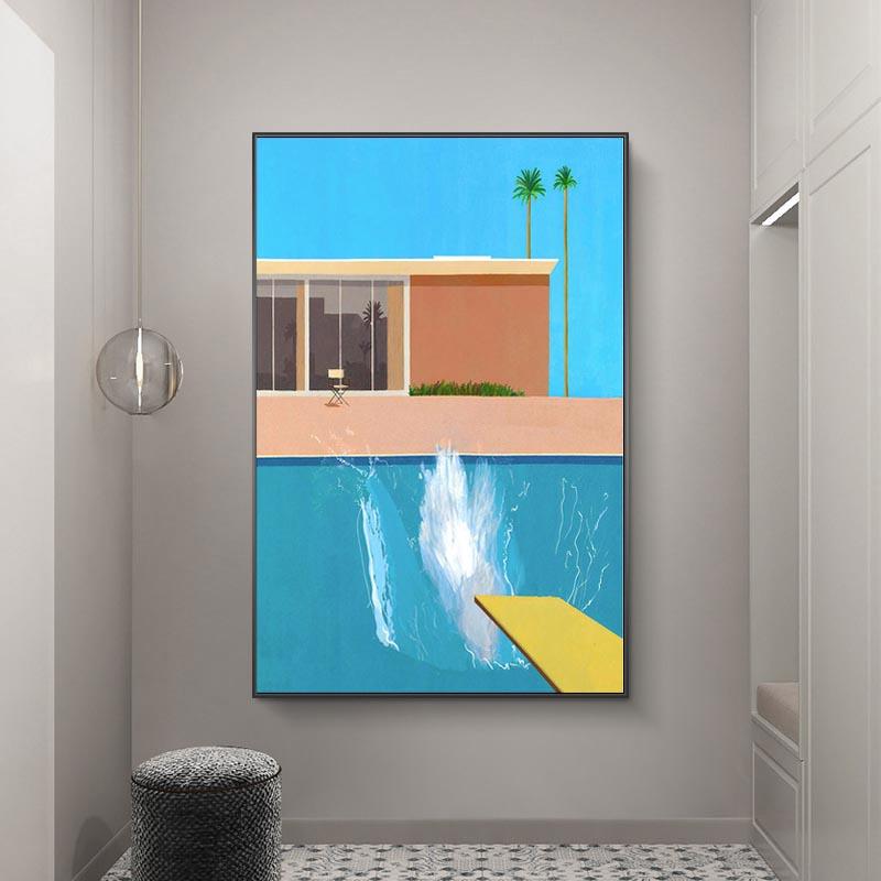 Paintings David Hockney Art Prints Exhibition Posters And Canvas Painting Modern Living Room Decorative Wall Pictures
Paintings David Hockney Art Prints Exhibition Posters And Canvas Painting Modern Living Room Decorative Wall Pictures