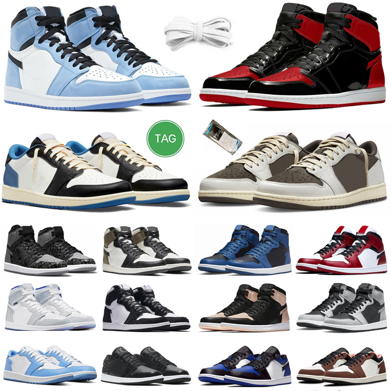 1 1s Mens Basketball Shoes Bred Patnet UNC Blue Low Ts x Reverse Mocha Dark mocha Rebellionaire Chicago Bio Hack Shadow 2.0 Pollen men women trainers sports sneakers, Color#1
1 1s Mens Basketball Shoes Bred Patnet UNC Blue Low Ts x Reverse Mocha Dark mocha Rebellionaire Chicago Bio Hack Shadow 2.0 Pollen men women trainers sports sneakers, Color#1