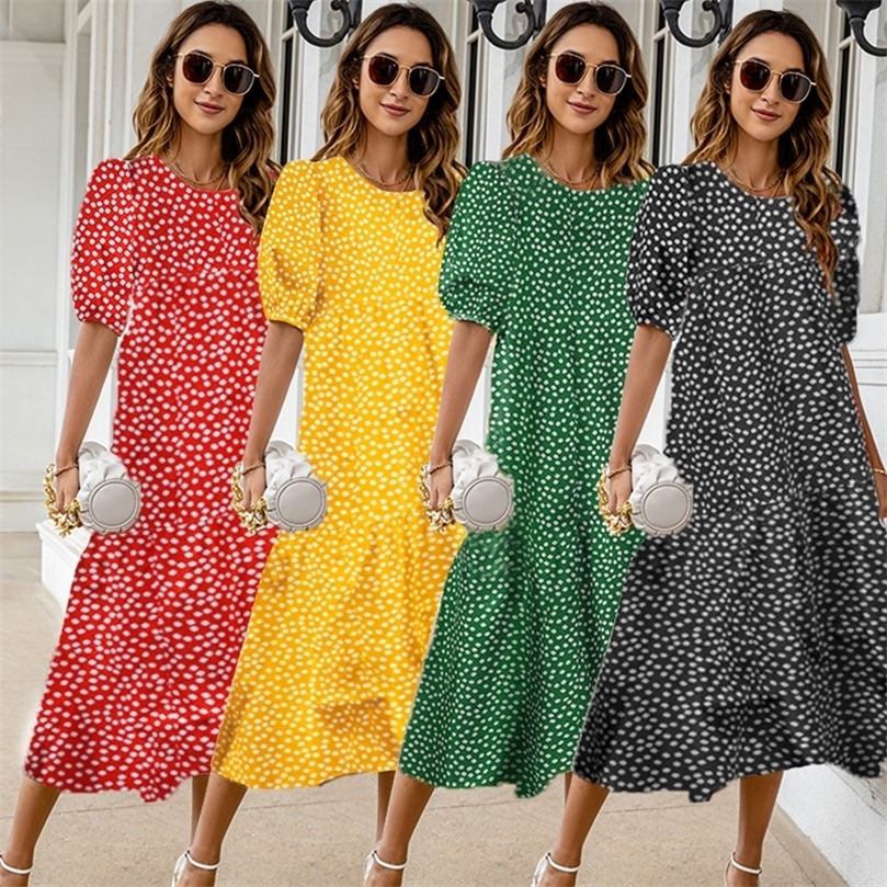 Women Tshirt Dress Elegant O Neck Short Sleeve Sashes Pocket Black Pink Sundress Summer Midi Dress Vestidos A048 220615, A048 red flower
Women Tshirt Dress Elegant O Neck Short Sleeve Sashes Pocket Black Pink Sundress Summer Midi Dress Vestidos A048 220615, A048 red flower