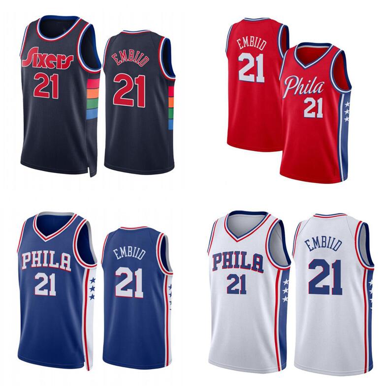 Joel Embiid Basketball Jersey Men Youth S-XXL white city version jerseys in stock, With logo
Joel Embiid Basketball Jersey Men Youth S-XXL white city version jerseys in stock, With logo
