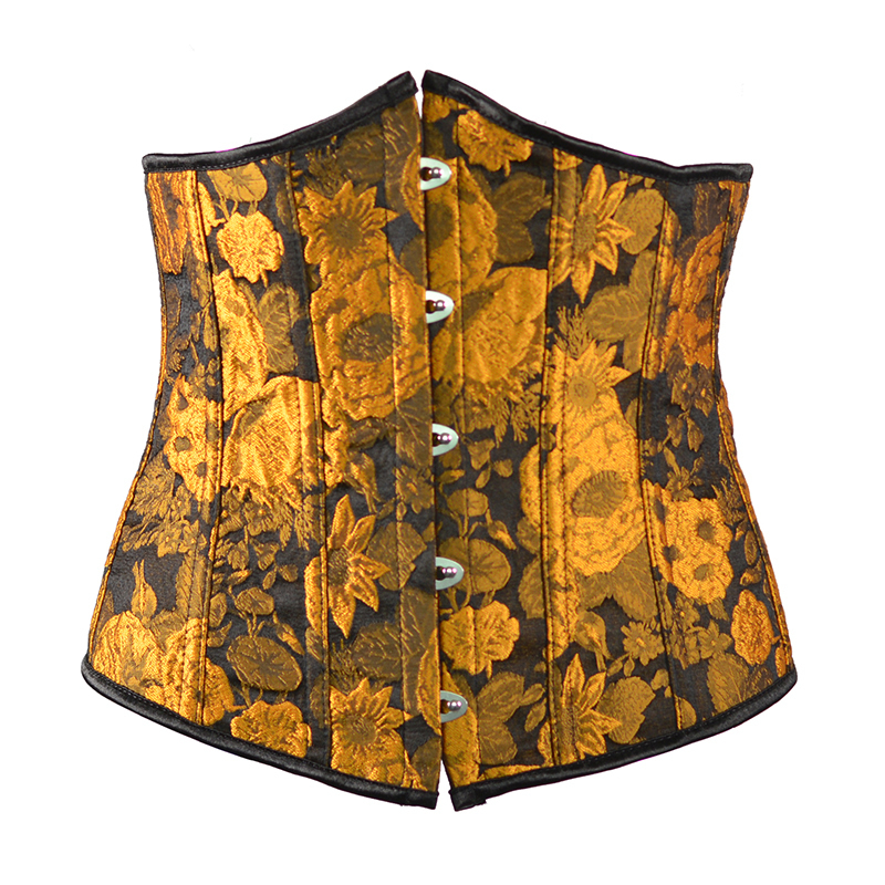 Gothic Corset Women Sexy Underbust Corset Waist Trainer Corset Shaper Plus Size Corpete Corselet, 2133brown corset
Gothic Corset Women Sexy Underbust Corset Waist Trainer Corset Shaper Plus Size Corpete Corselet, 2133brown corset