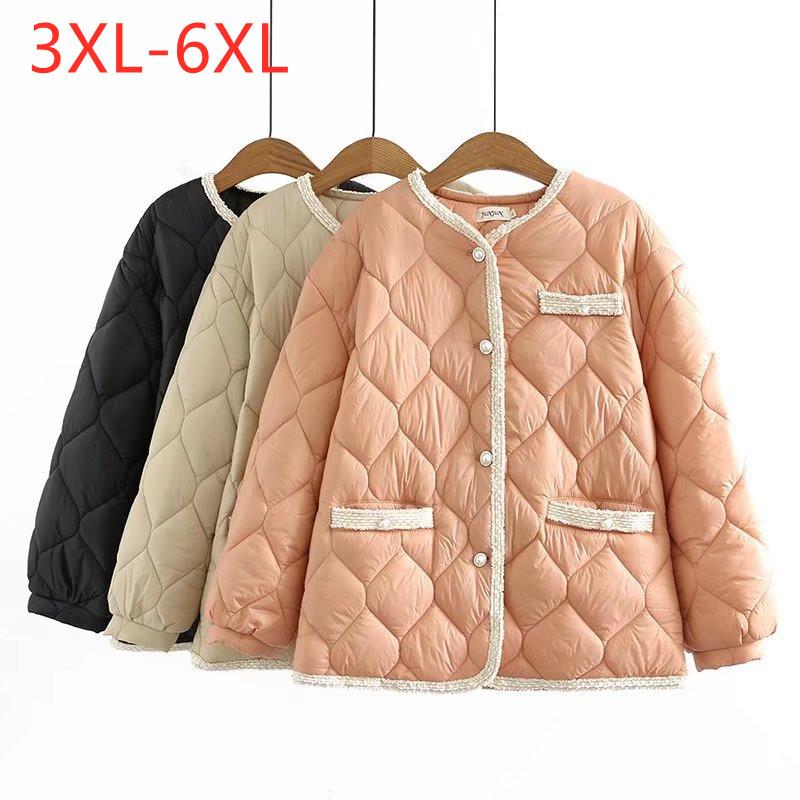 Women's Plus Size Outerwear & Coats Ladies Autumn Winter Women Clothing Wadded Jacket Large Long Sleeve Pocket Pink Thin Coat 3XL 4XL 5XL 6X, Black
Women's Plus Size Outerwear & Coats Ladies Autumn Winter Women Clothing Wadded Jacket Large Long Sleeve Pocket Pink Thin Coat 3XL 4XL 5XL 6X, Black