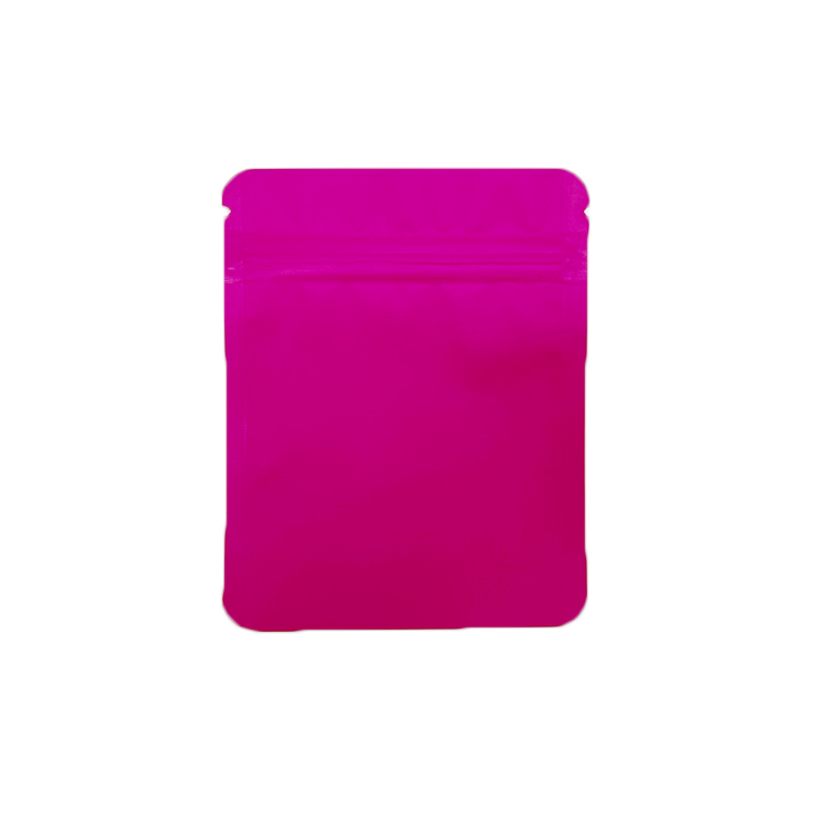 4x5 inch stand up color no image mylar bag with zip plastic packaging bags for candy hemp chocolates7370683