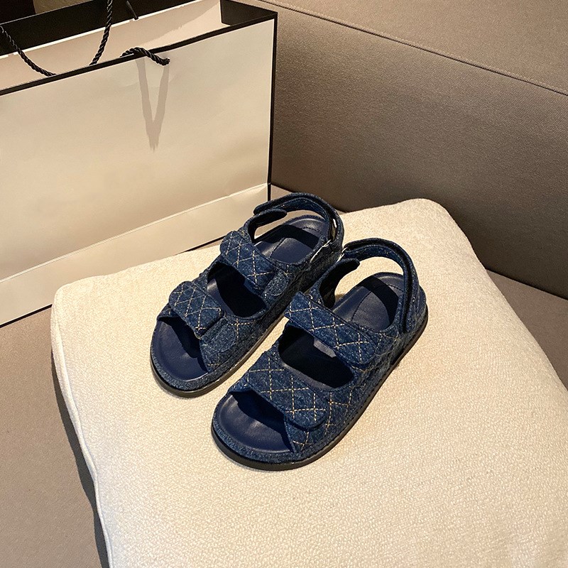 high quality Blue sandals for women summer cool and sweet style running sandal classic design denim shoes girl flat shoes, Blue 2
high quality Blue sandals for women summer cool and sweet style running sandal classic design denim shoes girl flat shoes, Blue 2