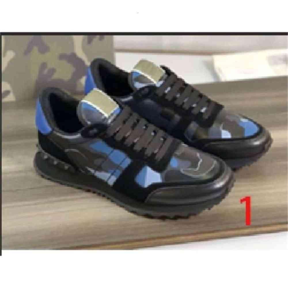 Top Men Rockrunner Camouflage Sneakers Designers Mesh Fabric Trainers Blue Real Leather Outdoor Lace-up Casual YQD''Valentinoe''Valentinoity, Color 12
Top Men Rockrunner Camouflage Sneakers Designers Mesh Fabric Trainers Blue Real Leather Outdoor Lace-up Casual YQD''Valentinoe''Valentinoity, Color 12