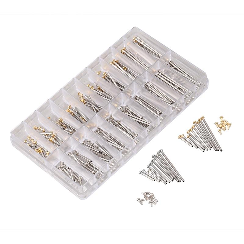 Repair Tools & Kits 200pcs/Set Watch Accessories Strap Band Stainless Steel Metal Spring Bars 10mm-28mm Belt Tool Screw
Repair Tools & Kits 200pcs/Set Watch Accessories Strap Band Stainless Steel Metal Spring Bars 10mm-28mm Belt Tool Screw