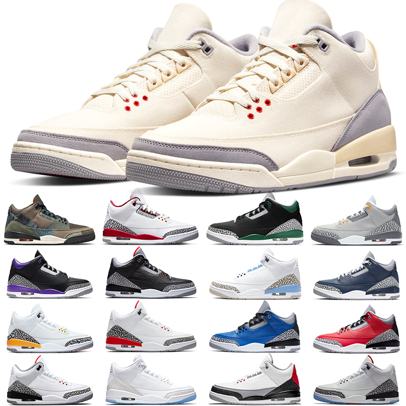 Jumpman 3 Men Women Basketball Shoes Muslin Cardinal Red Cool Grey Fire Red Court Purple UNC Black Cement Pine Green Racer Blue Mens Trainers Sneakers Sports Size 36-47, #26 desert cement 40-47
Jumpman 3 Men Women Basketball Shoes Muslin Cardinal Red Cool Grey Fire Red Court Purple UNC Black Cement Pine Green Racer Blue Mens Trainers Sneakers Sports Size 36-47, #26 desert cement 40-47