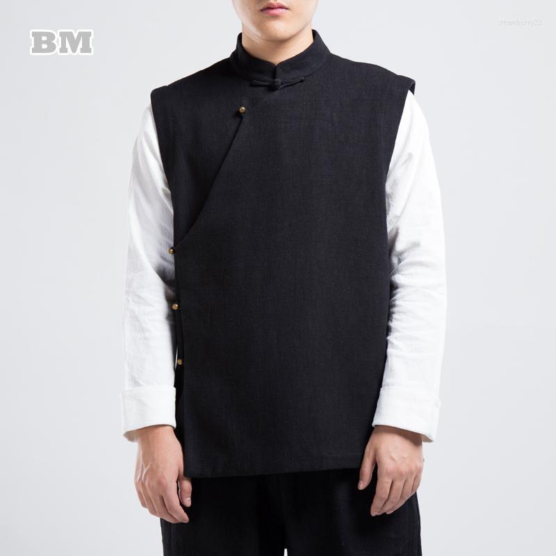 Men's Vests Chinese Traditional Dress Autumn Winter Fleece Padded Vest Retro Loose Plus Size Sleeveless Jacket Men Clothing Harajuku Tops St, Black
Men's Vests Chinese Traditional Dress Autumn Winter Fleece Padded Vest Retro Loose Plus Size Sleeveless Jacket Men Clothing Harajuku Tops St, Black
