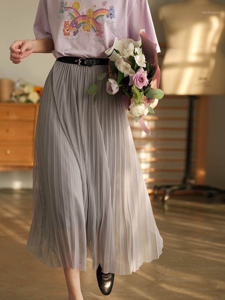Skirts Spring Summer Women Sweet Solid Color Lace Elastic Waist Female Mid-Calf Length Pleated Skirt Fashion, Beige
Skirts Spring Summer Women Sweet Solid Color Lace Elastic Waist Female Mid-Calf Length Pleated Skirt Fashion, Beige