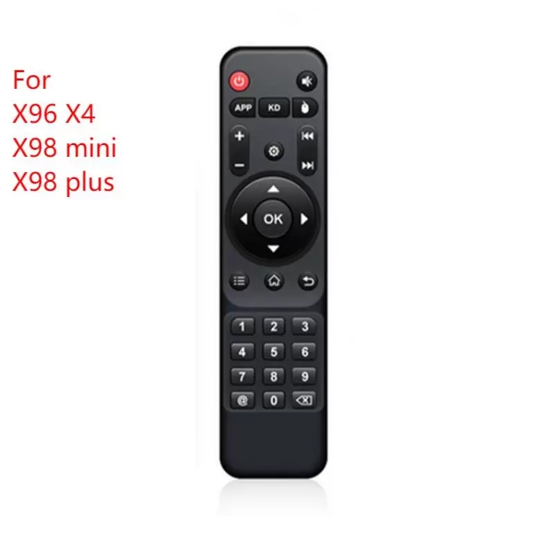 X96 X4 Remote Controlers Set Top Box for x98mini X98 Plus Infrared Remote Control