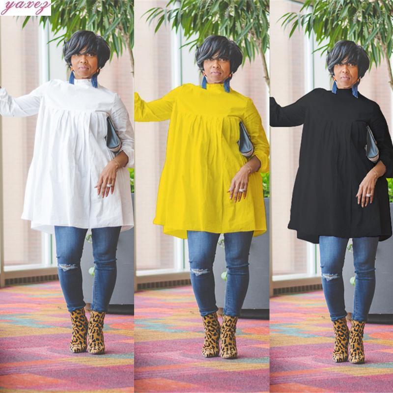 Long Sleeve Ruched Womens Tops Blouses Autumn Mandarin Collar Solid Blouse Shirt Streetwear Ladies Cotton Plus Size Women's & Shirts, Black
Long Sleeve Ruched Womens Tops Blouses Autumn Mandarin Collar Solid Blouse Shirt Streetwear Ladies Cotton Plus Size Women's & Shirts, Black