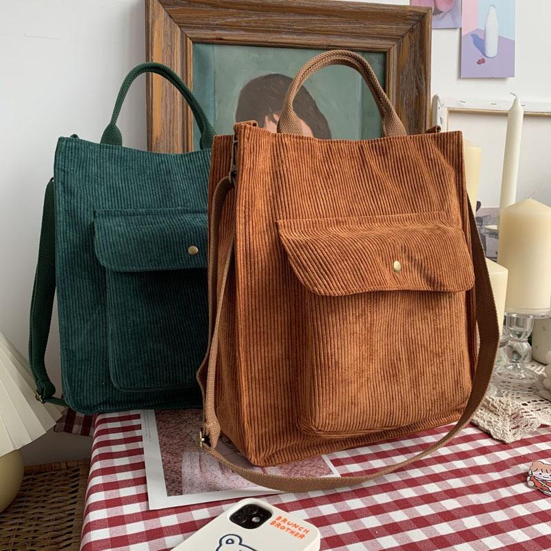 Evening Bags Corduroy Bag For Women Shoulder Shopper Designer Handbags Spring Summer High Quality Student Bookbag Female Canvas Tote BagEven, Blue canvas
Evening Bags Corduroy Bag For Women Shoulder Shopper Designer Handbags Spring Summer High Quality Student Bookbag Female Canvas Tote BagEven, Blue canvas