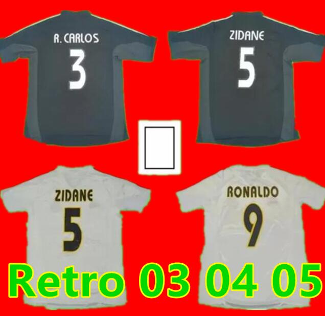 2003 2004 2005 Real MadridS Retro soccer jerseys Morientes Zidane Figo Raul Hierro Roberto Carlos 03 04 05 vintage football shirts home white away black S-2XL
2003 2004 2005 Real MadridS Retro soccer jerseys Morientes Zidane Figo Raul Hierro Roberto Carlos 03 04 05 vintage football shirts home white away black S-2XL