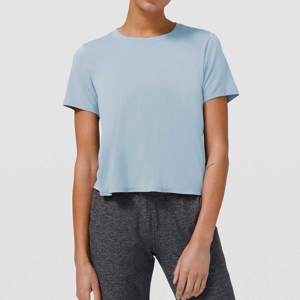Yoga Action Always Women's T-shirt Short Sleeve Loose Breathable Sports High Elasticity Tops Running Fitness Gym Shirts, Aqua 808 short sleeve
Yoga Action Always Women's T-shirt Short Sleeve Loose Breathable Sports High Elasticity Tops Running Fitness Gym Shirts, Aqua 808 short sleeve