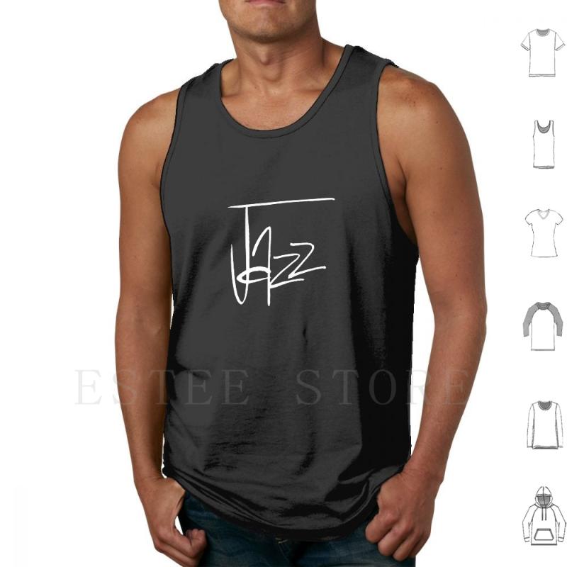 Men' Tank Tops Jazz Vest Sleeveless Bebop Music Swing Trumpet Saxophone Vyvyan, White;black
Men' Tank Tops Jazz Vest Sleeveless Bebop Music Swing Trumpet Saxophone Vyvyan, White;black