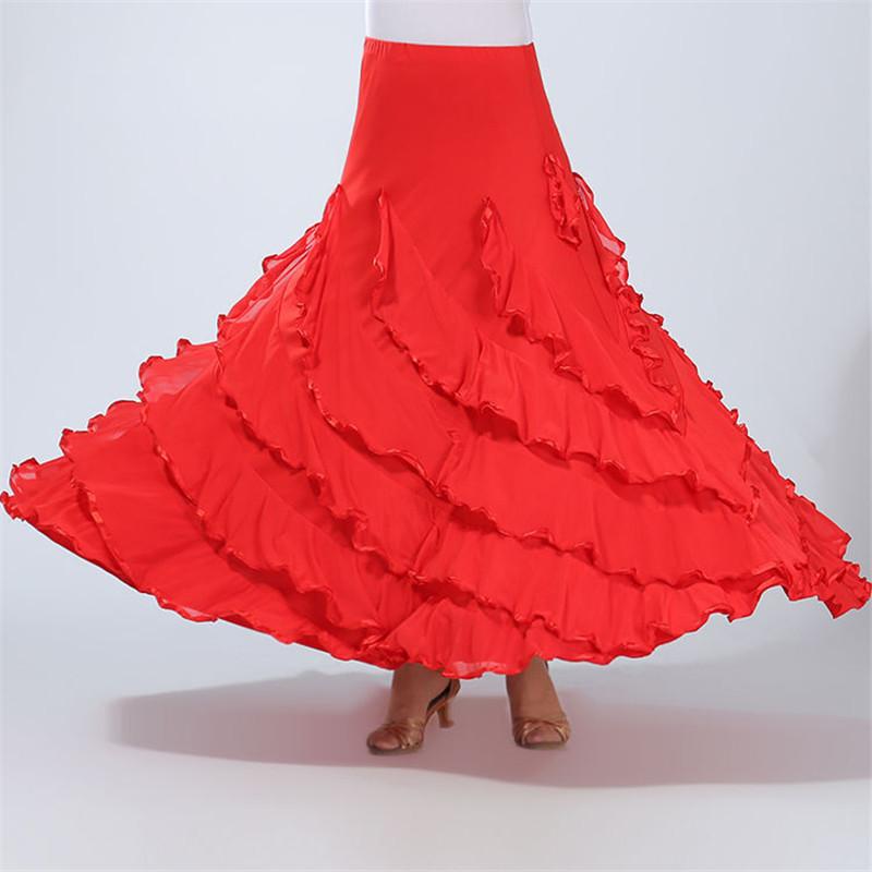 Stage Wear 720 Flamenco Dance Costume Skirt Ballroom Long Dress Ladies Waltz Modern Standard Tango Dancewear Outfits Performance, Black
Stage Wear 720 Flamenco Dance Costume Skirt Ballroom Long Dress Ladies Waltz Modern Standard Tango Dancewear Outfits Performance, Black