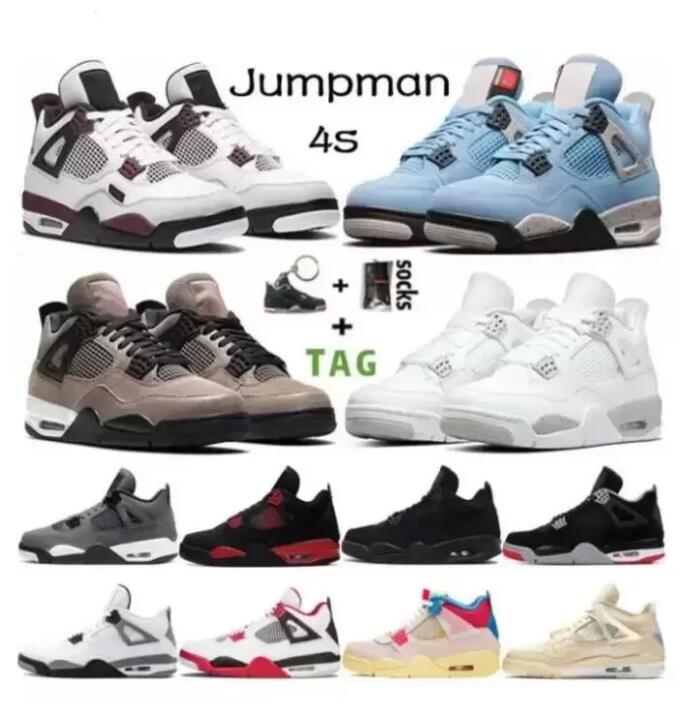 NEW 50Color 4 Sail White Oreo Mens Basketball Shoes 4s Fire Red Infrared Shimmer Travis Trainers Black Cat University Blue Sports Sneakers Bred 40-47, Starfish
NEW 50Color 4 Sail White Oreo Mens Basketball Shoes 4s Fire Red Infrared Shimmer Travis Trainers Black Cat University Blue Sports Sneakers Bred 40-47, Starfish