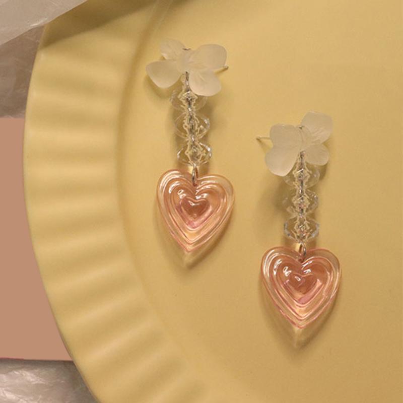Dangle & Chandelier Vintage Pink Y2K Peach Heart Tassel Earrings For Women Harajuku Bowknot Korea Resin Fashion Jewelry 90s Crystal LongDang
Dangle & Chandelier Vintage Pink Y2K Peach Heart Tassel Earrings For Women Harajuku Bowknot Korea Resin Fashion Jewelry 90s Crystal LongDang