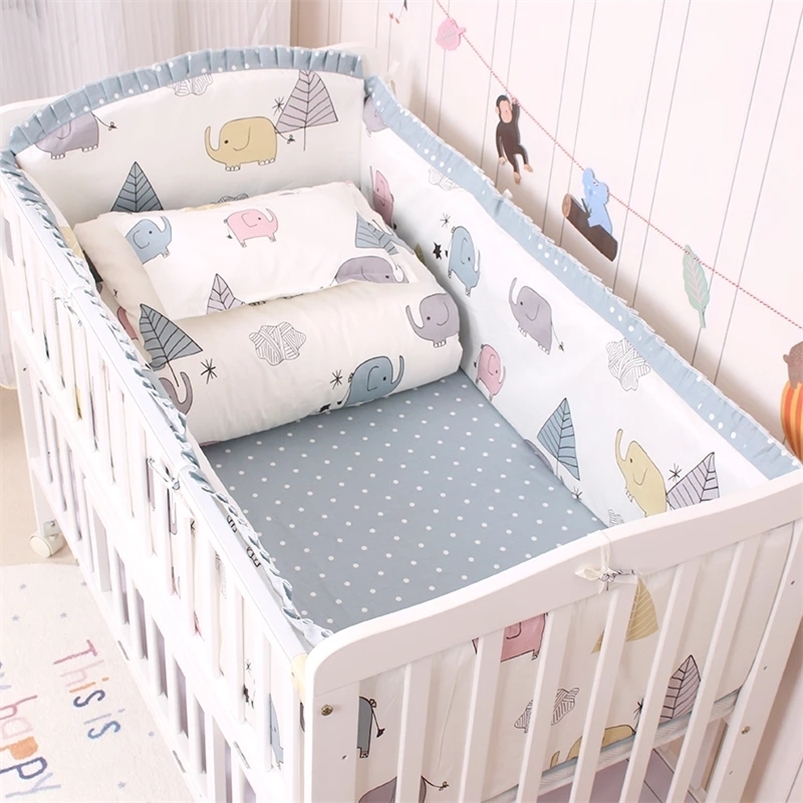6pcs/set Baby Bedding Set Cotton Print Toddler Baby Bed Linens Baby Cot Bumpers Bed Sheet Pillowcase born Bedding Set 220514
6pcs/set Baby Bedding Set Cotton Print Toddler Baby Bed Linens Baby Cot Bumpers Bed Sheet Pillowcase born Bedding Set 220514