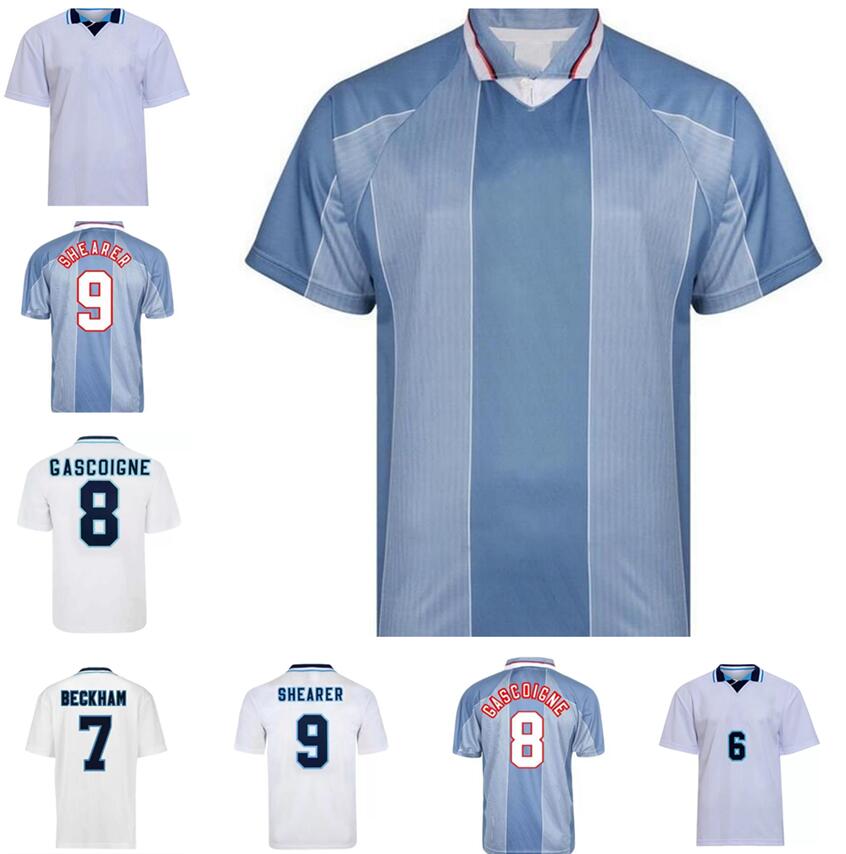 Retro 1996 soccer jerseys home white vintage football shirts COLE BECKHAM OWEN SINCLAIR HESKEY SCHOLES SHERINGHAM GASCOIGNE
Retro 1996 soccer jerseys home white vintage football shirts COLE BECKHAM OWEN SINCLAIR HESKEY SCHOLES SHERINGHAM GASCOIGNE