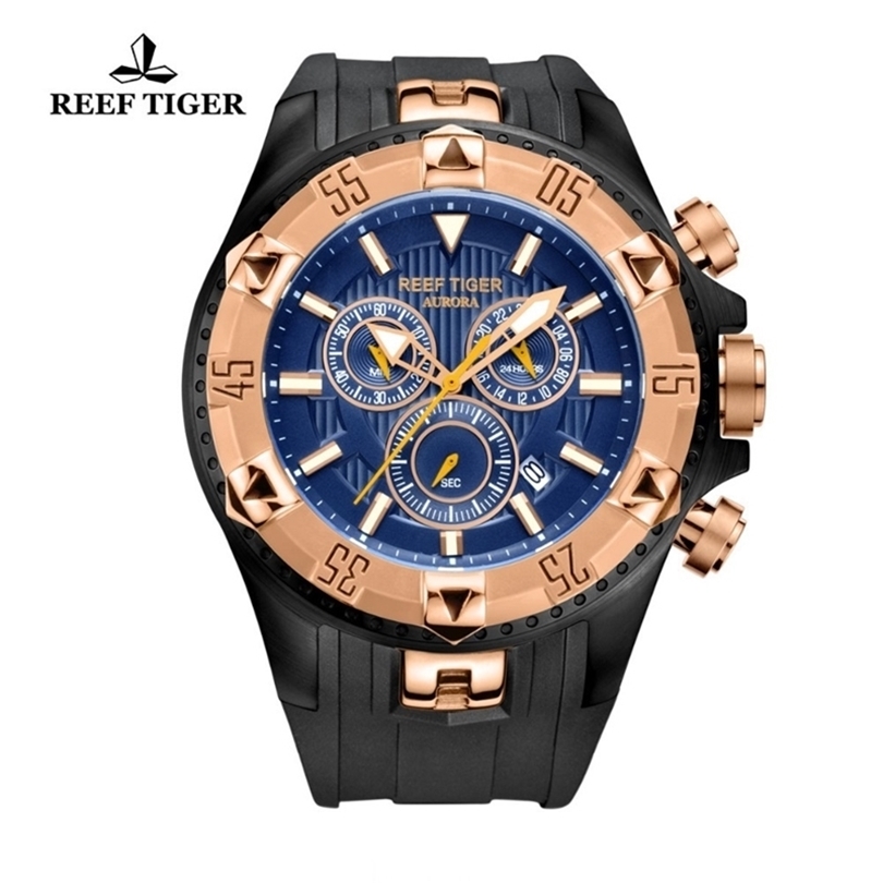 Reef Tiger/RT Men Sports Watches Quartz Watch with Chronograph and Date Big Dial Super Luminous Steel Designer Watch RGA303 T200409, Rga303ylb
Reef Tiger/RT Men Sports Watches Quartz Watch with Chronograph and Date Big Dial Super Luminous Steel Designer Watch RGA303 T200409, Rga303ylb