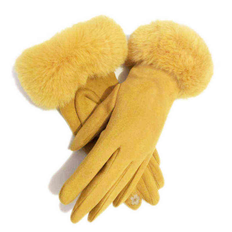 Women Winter Suede Keep Warm Touch Screen Plus Cashmere Fashion Solid Plush Wrist Look Thin Gloves Cold Protection Elasticity T220730
Women Winter Suede Keep Warm Touch Screen Plus Cashmere Fashion Solid Plush Wrist Look Thin Gloves Cold Protection Elasticity T220730