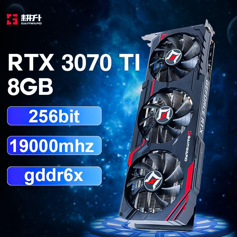 

Graphics Cards RTX 3070 TI 8GB Gaming Card GDDR6 256bit 19000mhz NVIDIA GPU Desktop Video CardGraphics