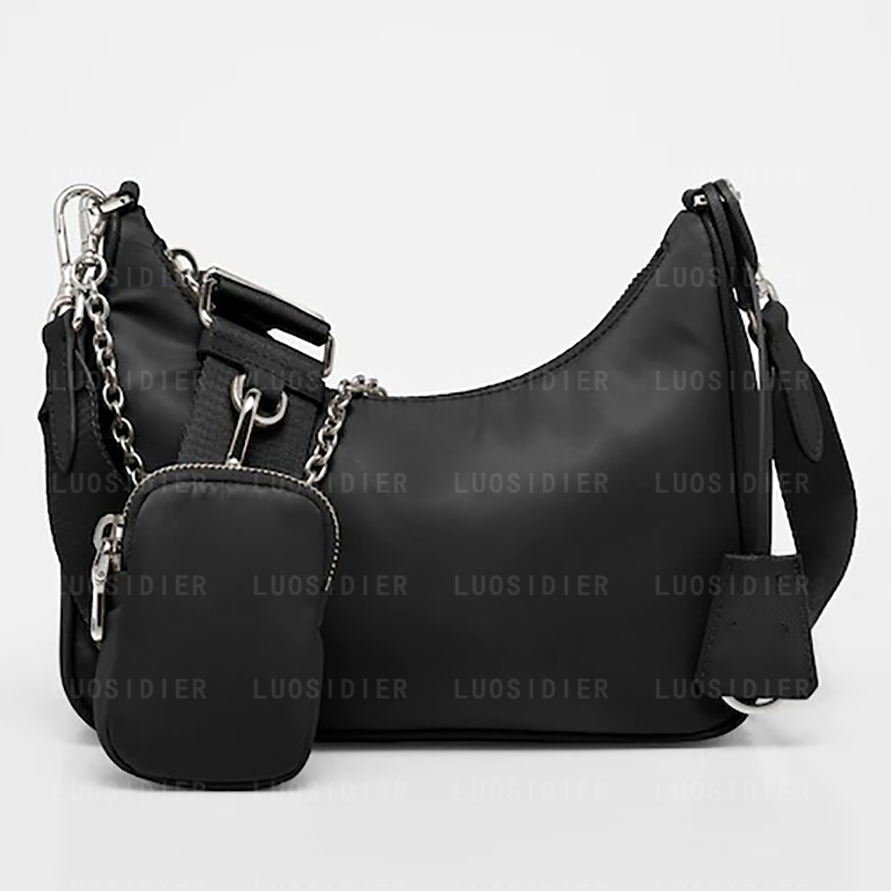 Re-Edition 2005 Re-Nylon bag Enameled metal triangle logo crossbody handbag designer luxury clutch wallet mini hobo bag adjustable logo-print shoulder strap, Customize 
Re-Edition 2005 Re-Nylon bag Enameled metal triangle logo crossbody handbag designer luxury clutch wallet mini hobo bag adjustable logo-print shoulder strap, Customize