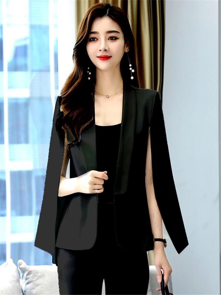 Women' Suits & Blazers Luxury Blazer Women Jacket Cloak Formal Wind Banquet Coat Poncho Trench Shawl Wrap Manteau Cape Outerwear Slit Windb, Blouse
Women' Suits & Blazers Luxury Blazer Women Jacket Cloak Formal Wind Banquet Coat Poncho Trench Shawl Wrap Manteau Cape Outerwear Slit Windb, Blouse