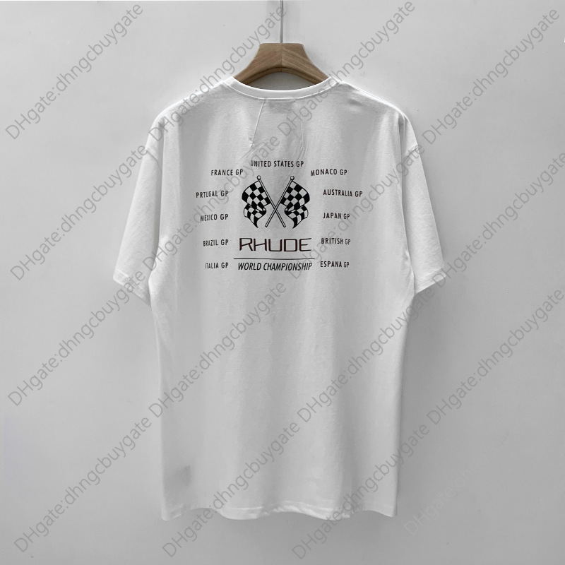 designer t shir trendy rh limied rhude leisure high sree summer loose round neck shor sleeve tshir shir brand high qualiy, White
designer t shir trendy rh limied rhude leisure high sree summer loose round neck shor sleeve tshir shir brand high qualiy, White