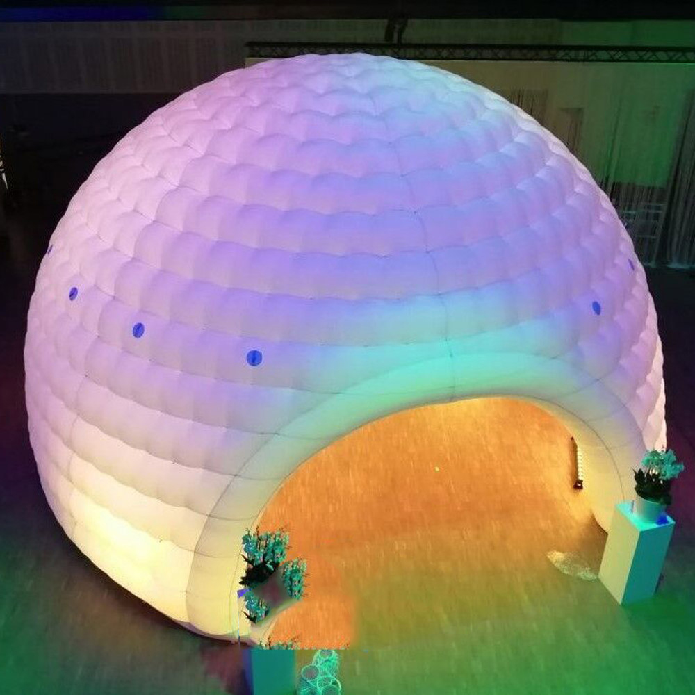 Original Special Giant LED Inflatable Dome Tent With Big Opennings Blow Up Air Marquee Outdoor Icegloo House Tent For Party Wedd
Original Special Giant LED Inflatable Dome Tent With Big Opennings Blow Up Air Marquee Outdoor Icegloo House Tent For Party Wedd