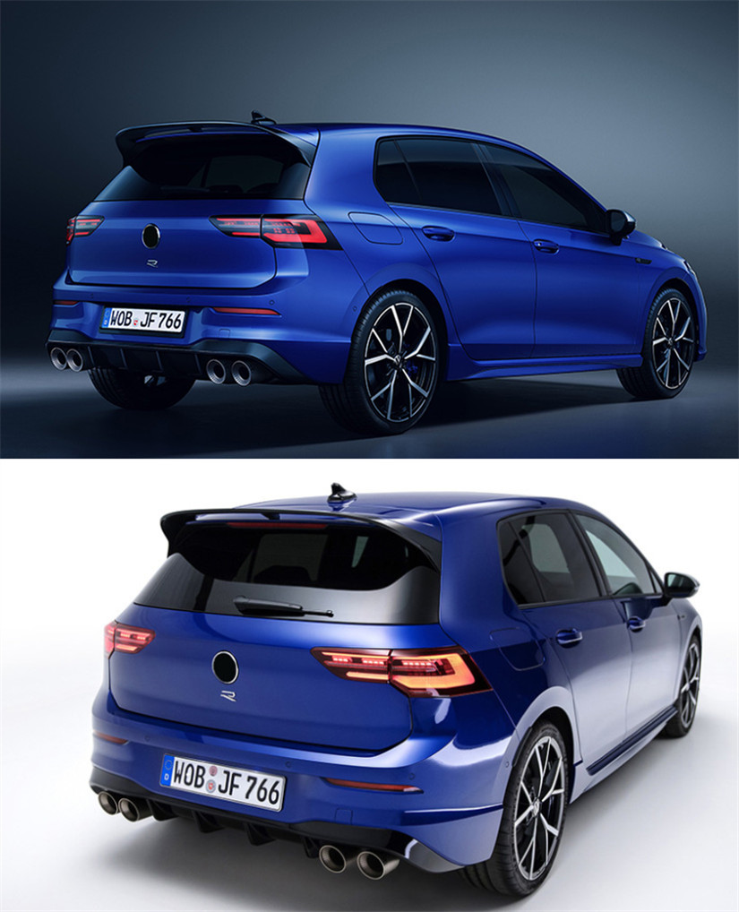 2 Colors Car Styling Tail Lamp for Golf8 Gti Taillights 20 20-2023 MK8 LED Taillight Golf MK8 Rear Stop DRL Brake Auto Accessories