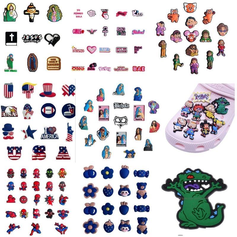 Shoe Parts Accessories Pvc Rugrats In Paris Shoe Decorations Charm Accessories Jibitz For Croc Charms Clog Buckle Buttons Party Gifts mix randomly
Shoe Parts Accessories Pvc Rugrats In Paris Shoe Decorations Charm Accessories Jibitz For Croc Charms Clog Buckle Buttons Party Gifts mix randomly